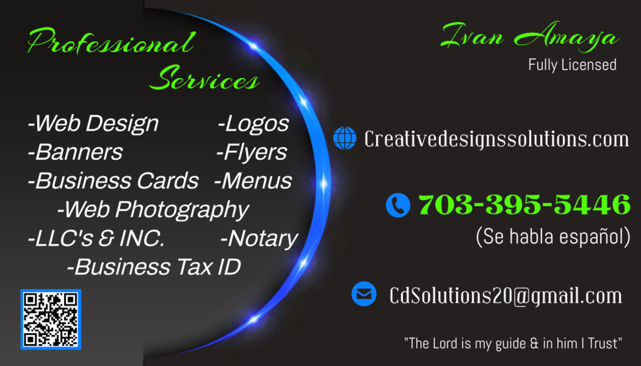 2nd side Creative Business Card