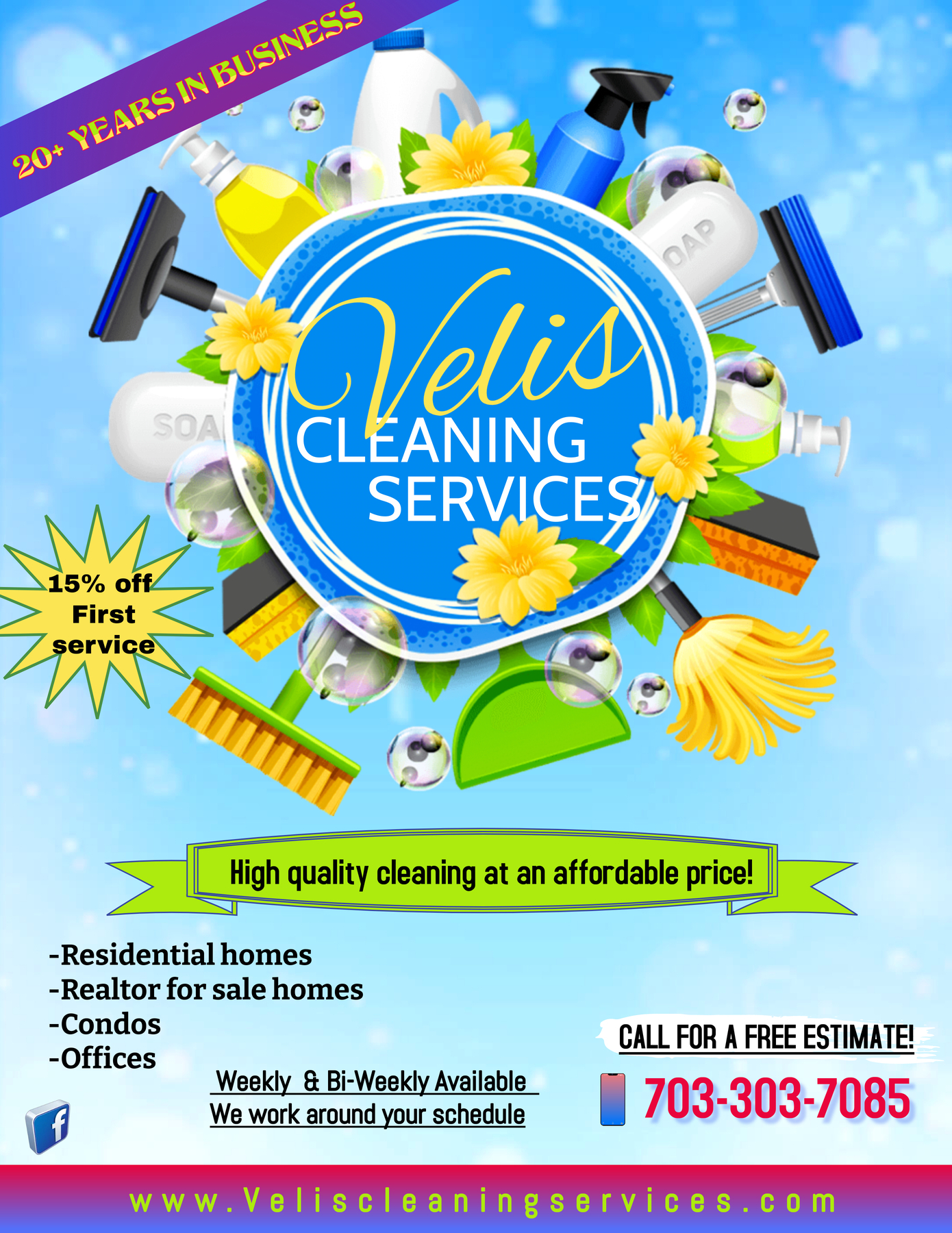 Velis cleaning flyer 1